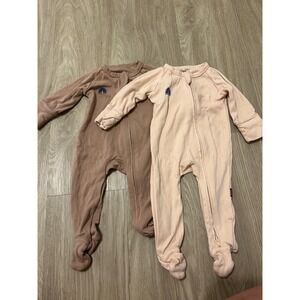 Momcozy Baby Pajamas One piece, 0-3 M 2-Way Zip Cotton Viscose Sleepers Unisex